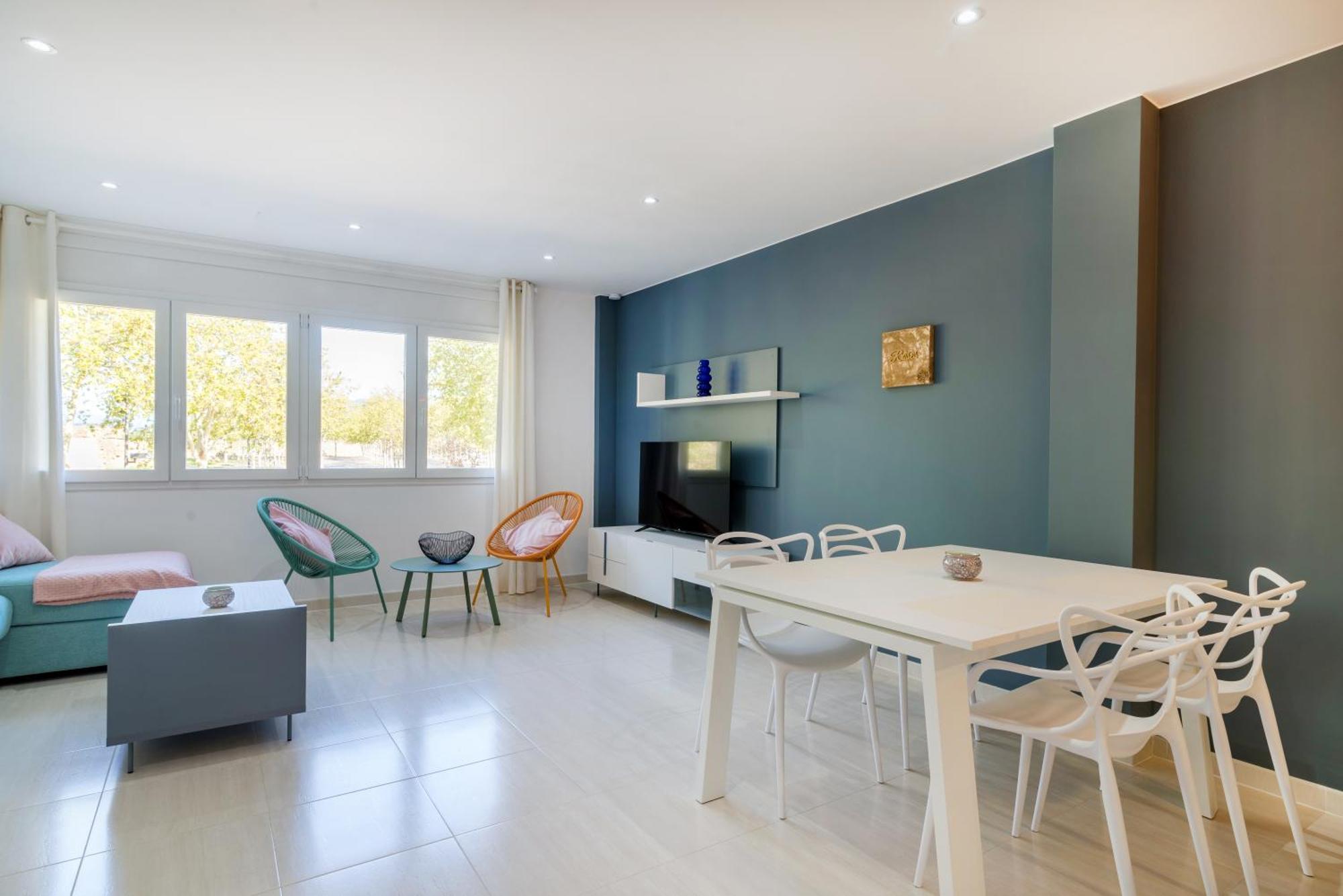 Citadel Holiday Apartment "Oliva" Roses, Beach 200M, Centre 300M, Pr Parking Big Sun Terrace Esterno foto